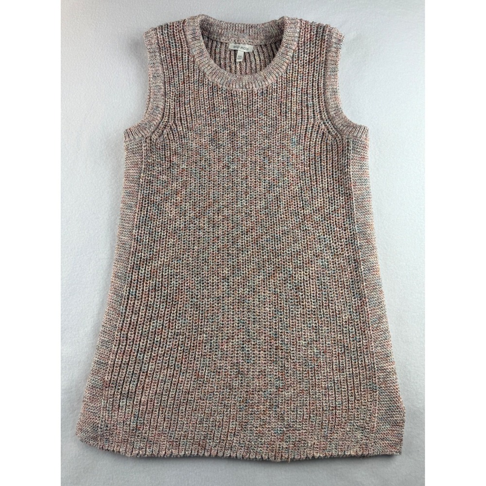 Ella Moss Knit Sleeveless Sweater Dress Multi Color Size‎ Medium